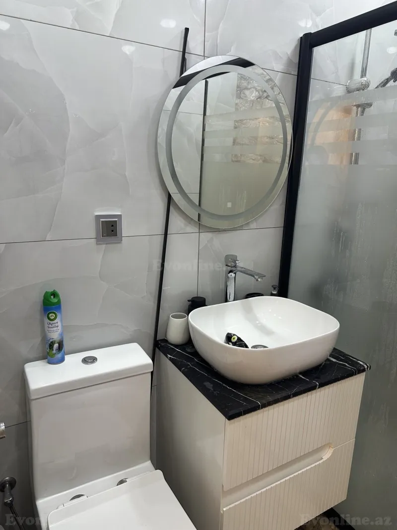 Kirayə verilir 2 otaqlı Mənzil Yeni tikili 90 m² Nərimanov r. - şəkil 10