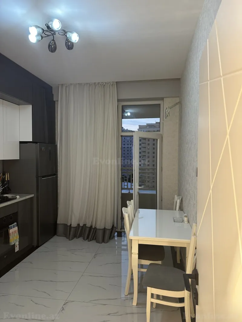 Kirayə verilir 2 otaqlı Mənzil Yeni tikili 90 m² Nərimanov r. - şəkil 12