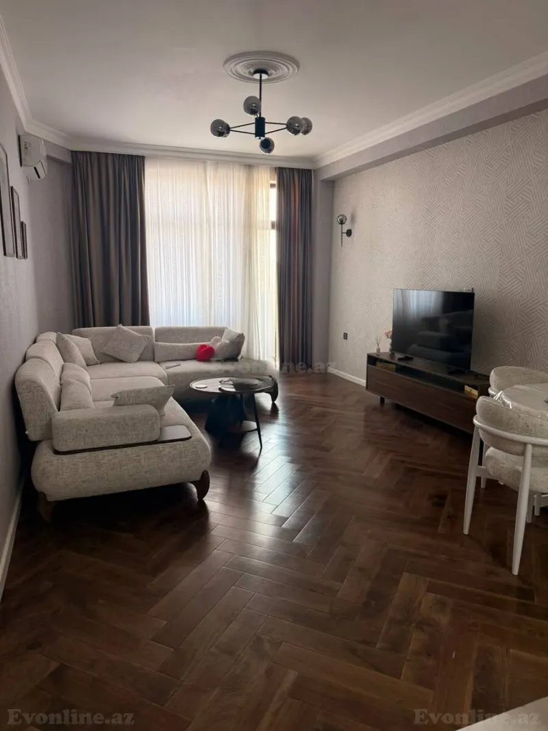 Kirayə verilir 2 otaqlı Mənzil Yeni tikili 75 m² Elmlər Akademiyası m. - şəkil 2