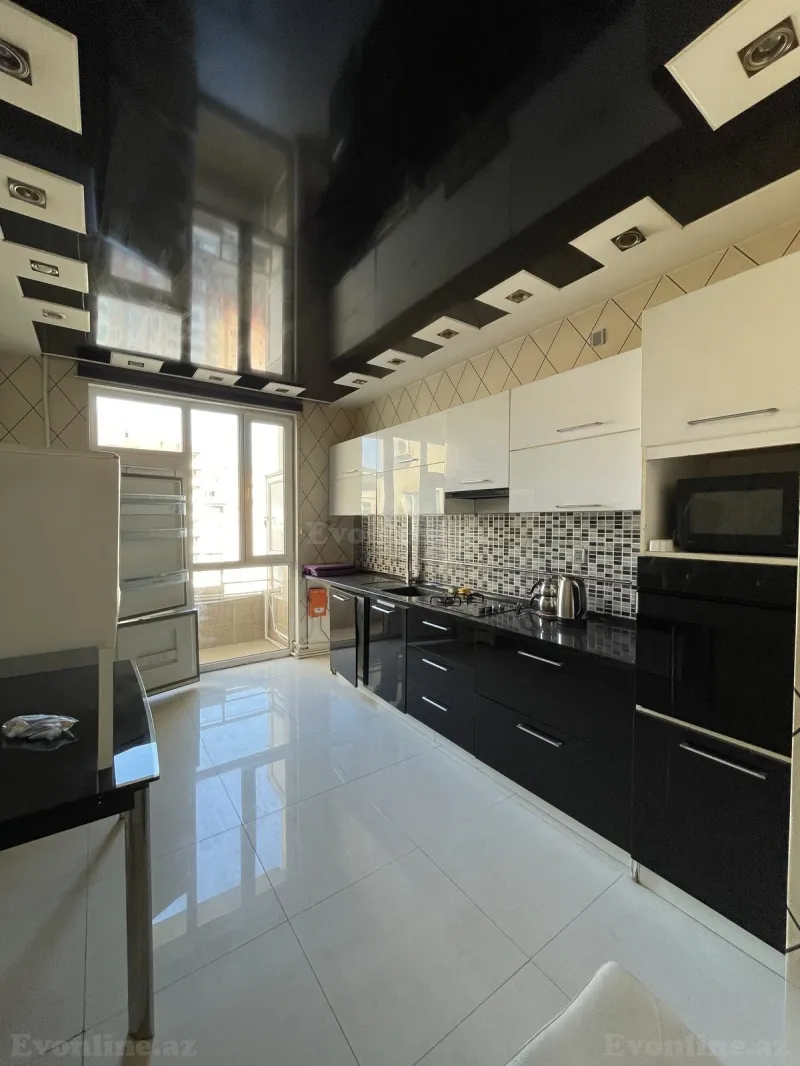 Kirayə verilir 2 otaqlı Mənzil Yeni tikili 90 m² Nəsimi r. - şəkil 8