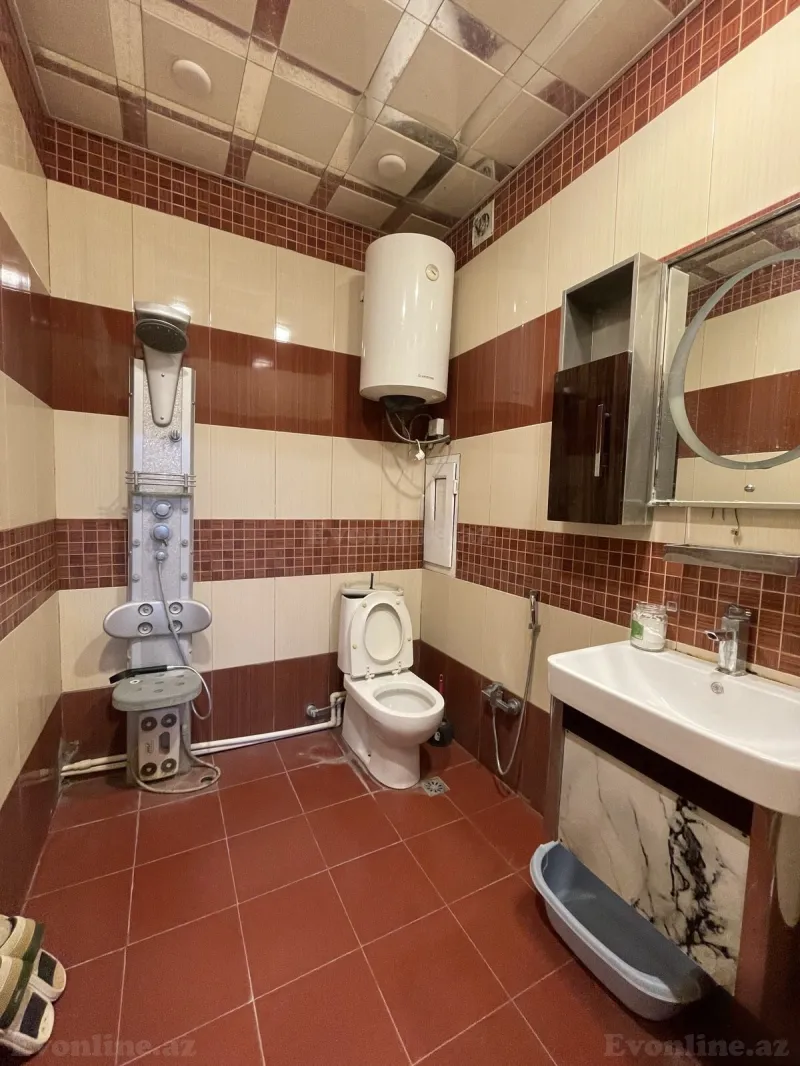 Kirayə verilir 2 otaqlı Mənzil Yeni tikili 90 m² Nəsimi r. - şəkil 11