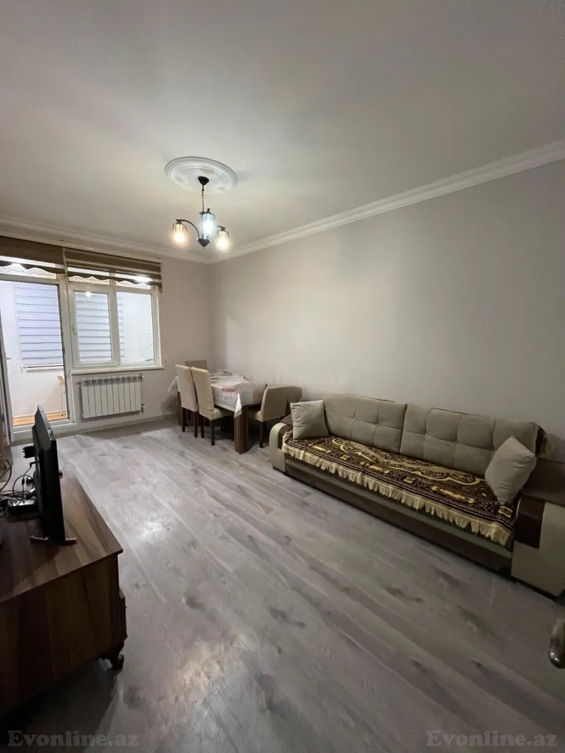 2 otaqlı Mənzil 57 m² 9-cu mikrorayon Kirayə verilir