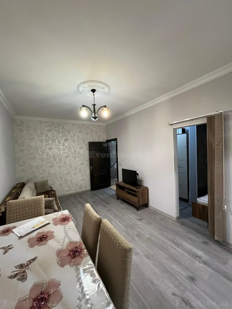 Kirayə verilir 2 otaqlı Mənzil Köhnə tikili 57 m² 9-cu mikrorayon - şəkil 2