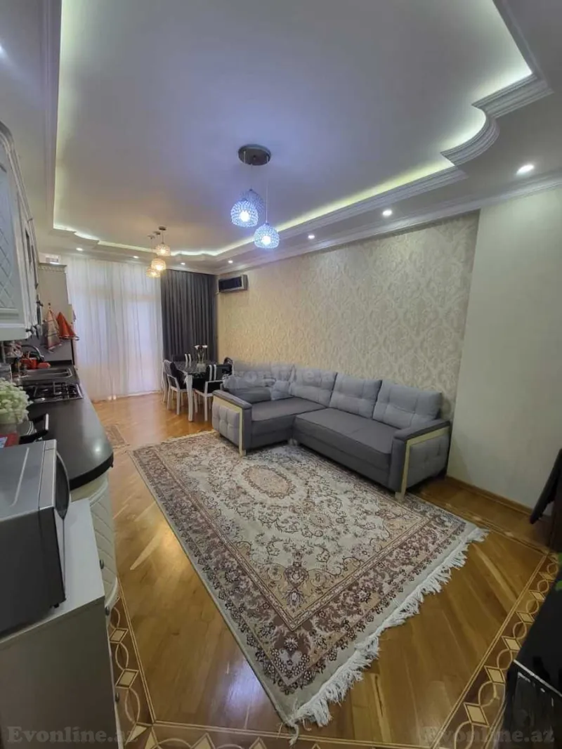 Satılır 4 otaqlı Mənzil Yeni tikili 110 m² İnşaatçılar m. - şəkil 2