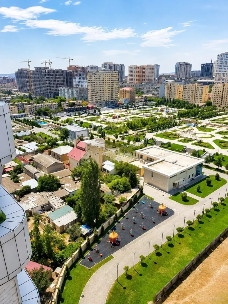 Satılır 3 otaqlı Mənzil Yeni tikili 150 m² İnşaatçılar m. - şəkil 12