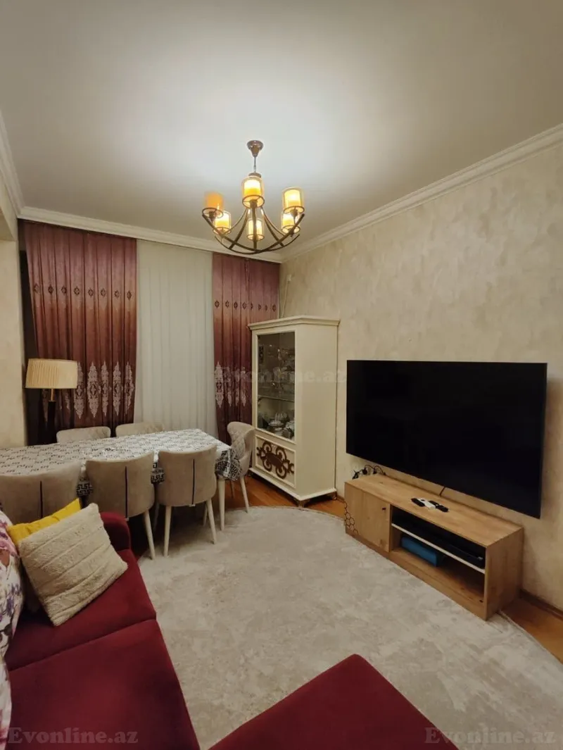 Satılır 2 otaqlı Mənzil Yeni tikili 50 m² 20 Yanvar m. - şəkil 2
