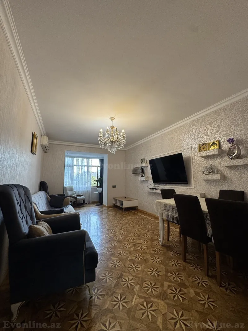 Satılır 3 otaqlı Mənzil Köhnə tikili 85 m² Nəriman Nərimanov m. - şəkil 2