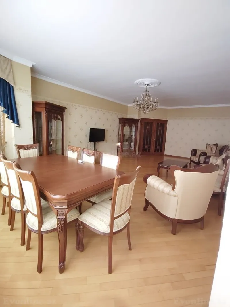 Kirayə verilir 4 otaqlı Mənzil Yeni tikili 205 m² Nərimanov r. - şəkil 2
