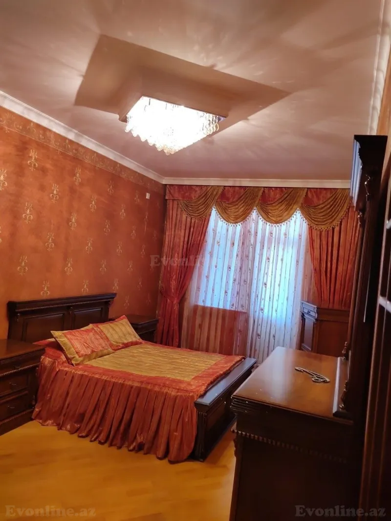 Kirayə verilir 4 otaqlı Mənzil Yeni tikili 205 m² Nərimanov r. - şəkil 6