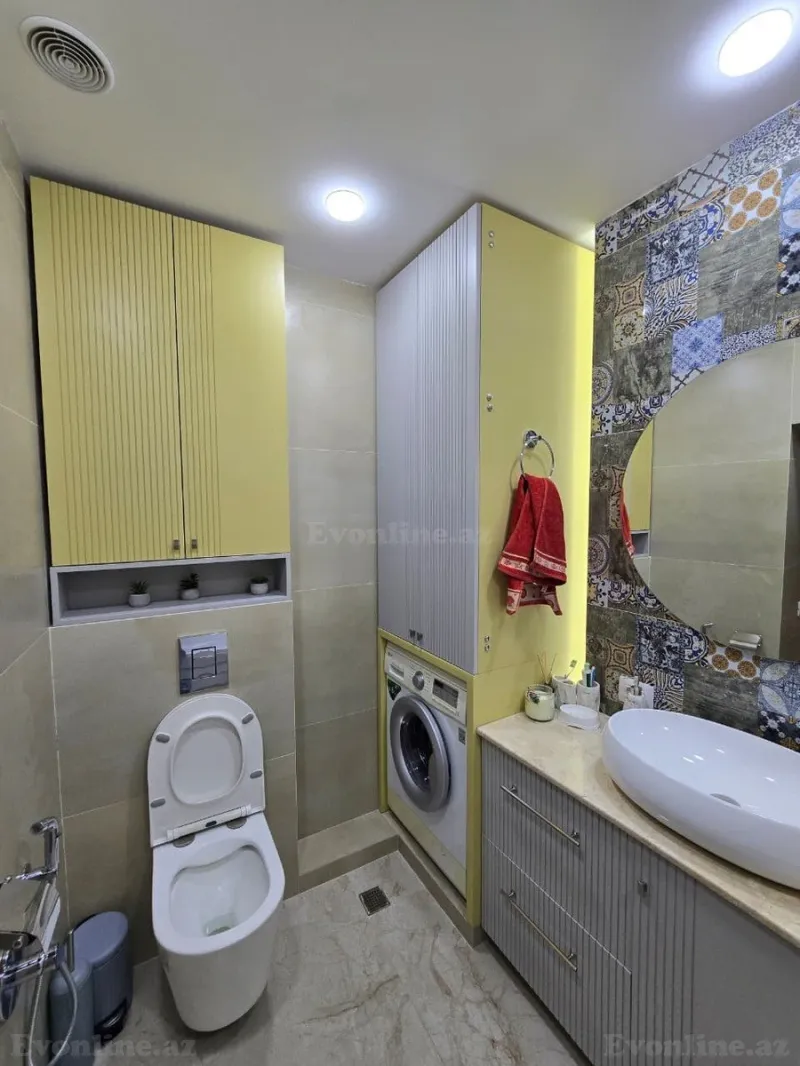 Satılır 3 otaqlı Mənzil Yeni tikili 125 m² İnşaatçılar m. - şəkil 14