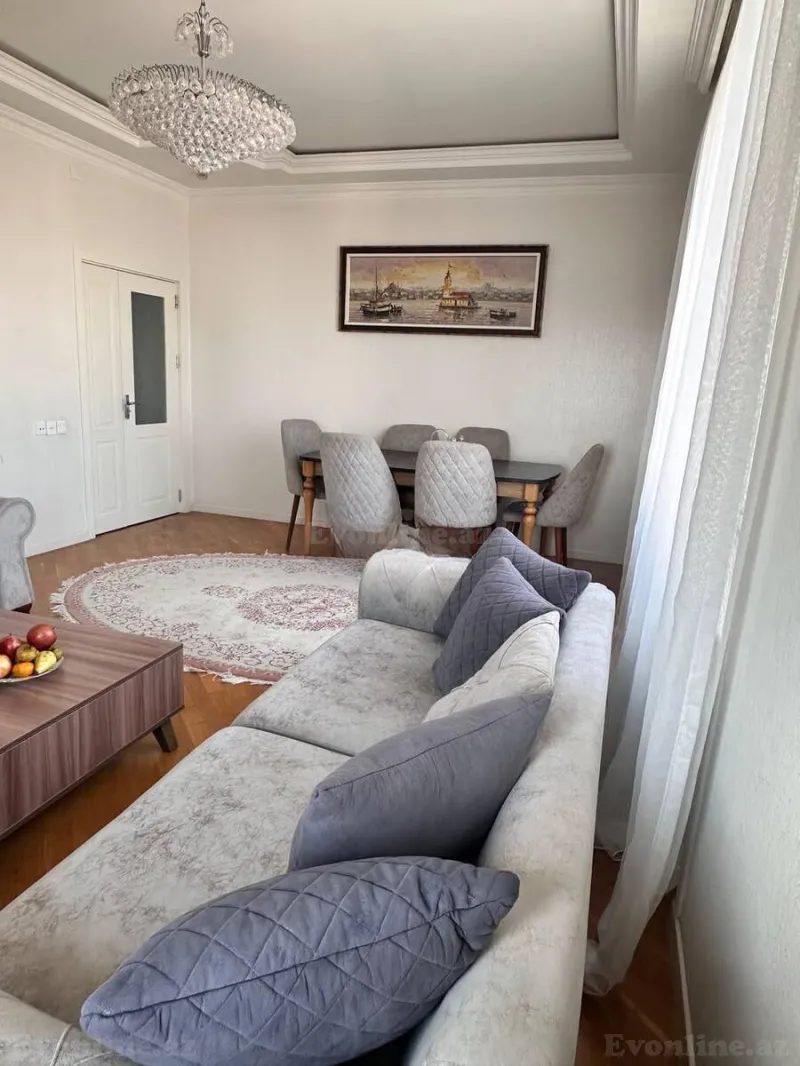 Satılır 3 otaqlı Mənzil Yeni tikili 111 m² Memar Əcəmi m. - şəkil 3