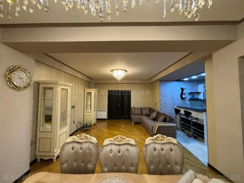 Satılır 3 otaqlı Mənzil Yeni tikili 118 m² Elmlər Akademiyası m. - şəkil 3