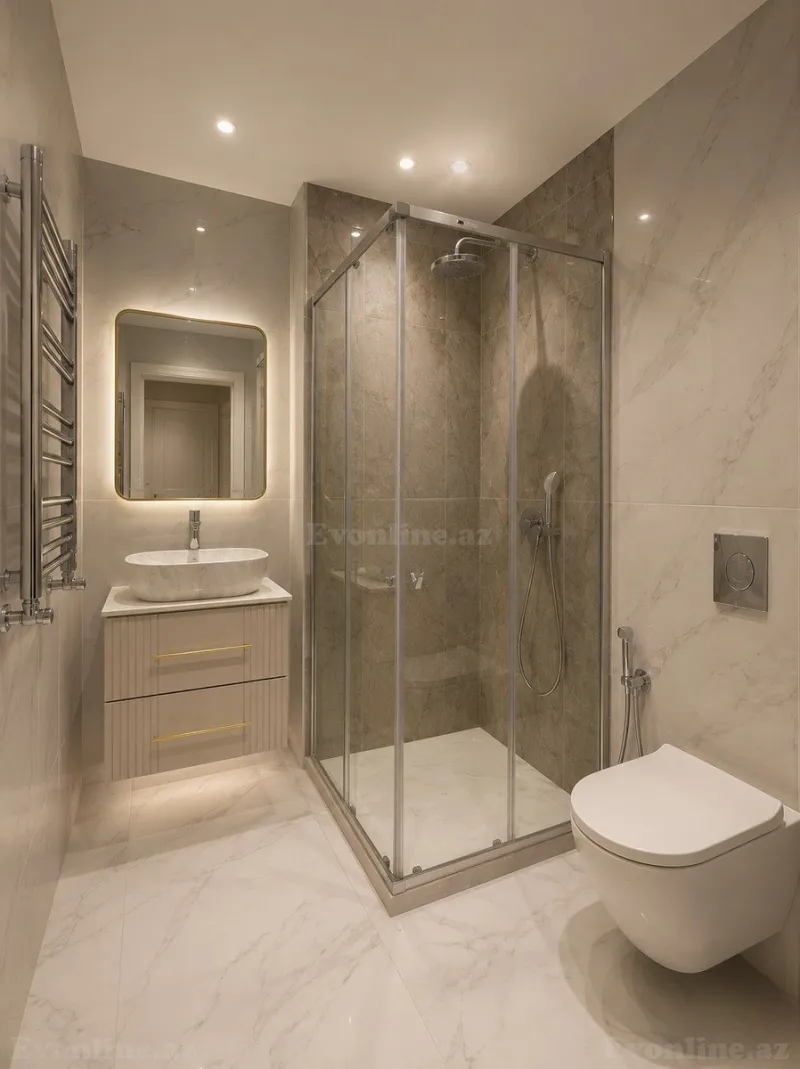 Satılır 3 otaqlı Mənzil Yeni tikili 96 m² Yasamal r. - şəkil 6