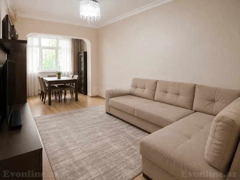 3 otaqlı Mənzil 85 m² Nəsimi m. Satılır