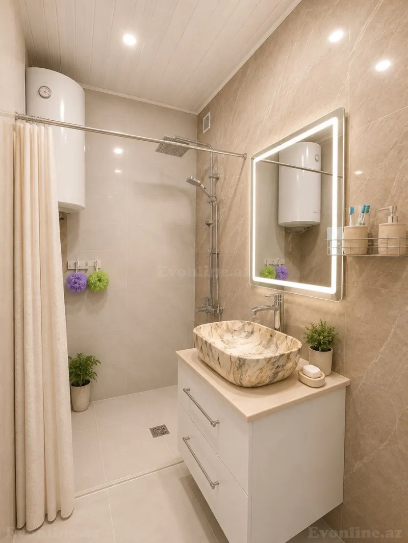 Satılır 3 otaqlı Mənzil Köhnə tikili 85 m² Nəsimi m. - şəkil 8