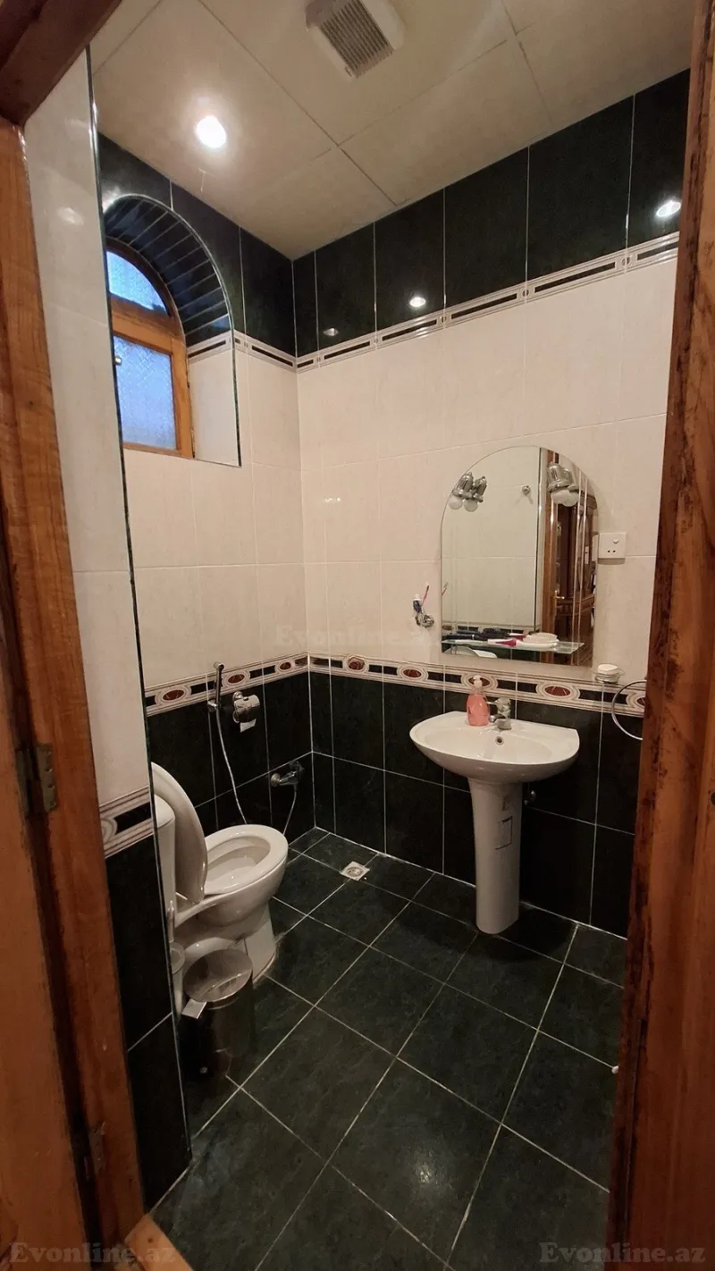 Kirayə verilir 5 otaqlı Həyət evi 160 m² Qəbələ - şəkil 13
