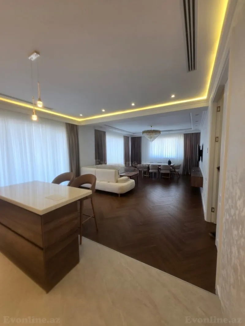 Kirayə verilir 3 otaqlı Mənzil Yeni tikili 157 m² Ağ şəhər - şəkil 2
