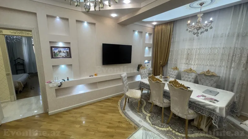 Satılır 3 otaqlı Mənzil Yeni tikili 117 m² Memar Əcəmi m. - şəkil 2