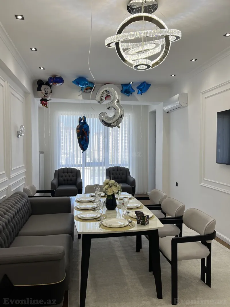 2 otaqlı Mənzil 79.3 m² Koroğlu m. Satılır
