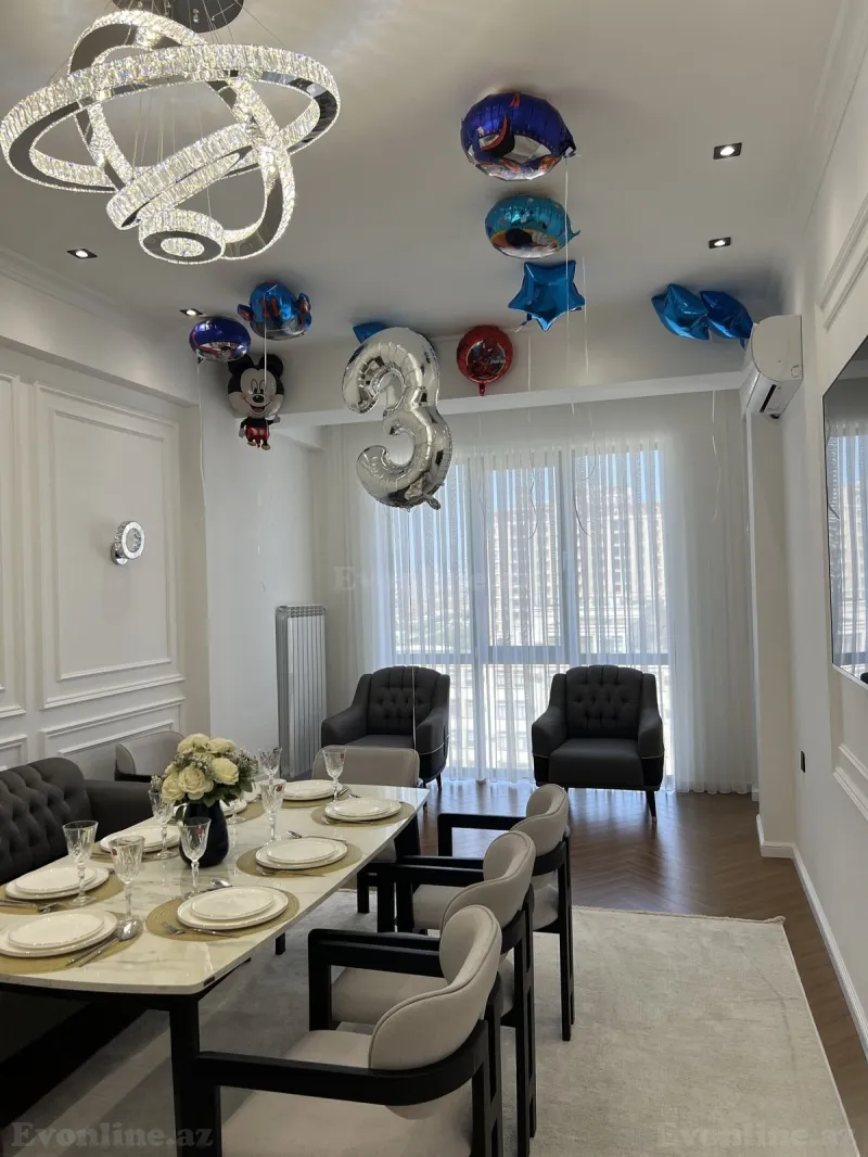Satılır 2 otaqlı Mənzil Yeni tikili 79.3 m² Koroğlu m. - şəkil 2