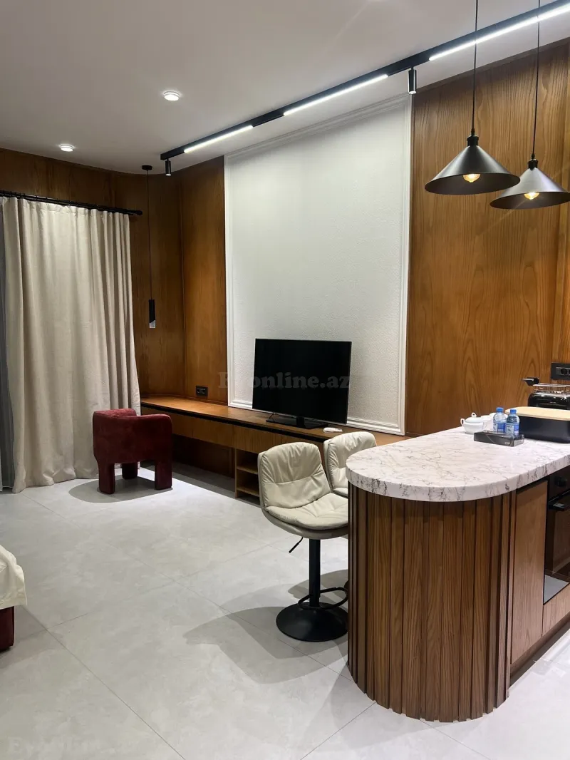 Kirayə verilir 1 otaqlı Mənzil Yeni tikili 52 m² Sea Breeze - şəkil 11