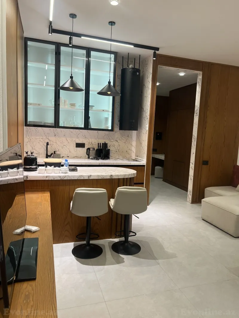 Kirayə verilir 1 otaqlı Mənzil Yeni tikili 52 m² Sea Breeze - şəkil 14