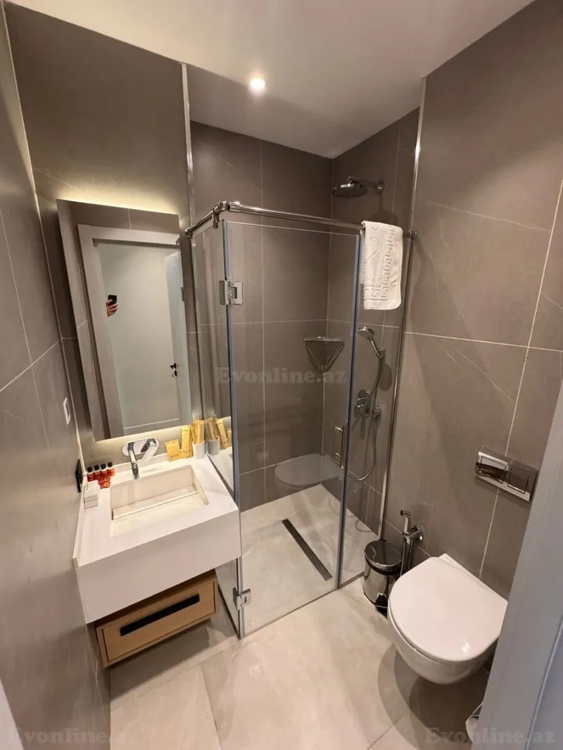 Kirayə verilir 3 otaqlı Mənzil Yeni tikili 94 m² Sea Breeze - şəkil 9