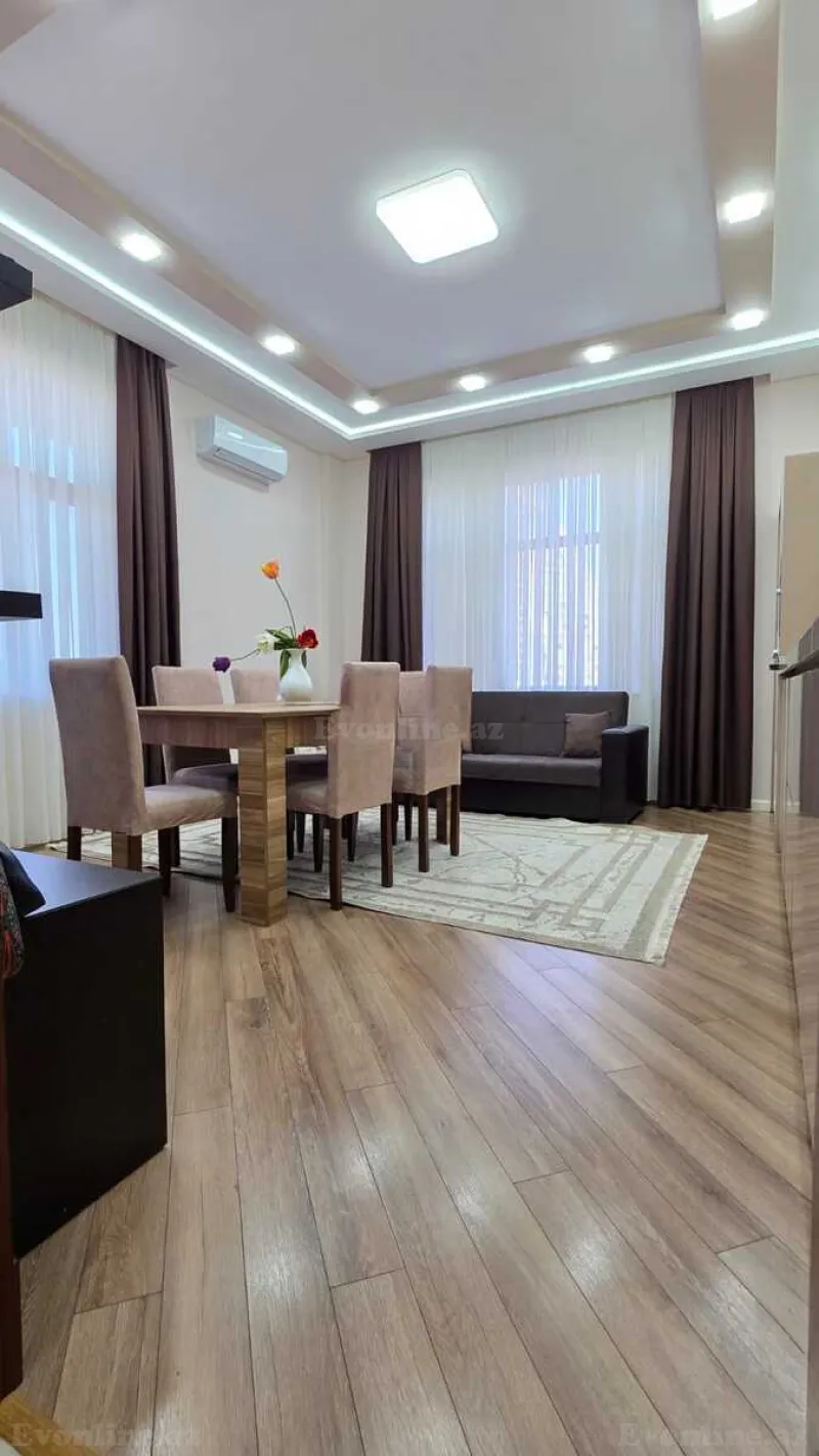 3 otaqlı Mənzil 70 m² Nərimanov r. Kirayə verilir