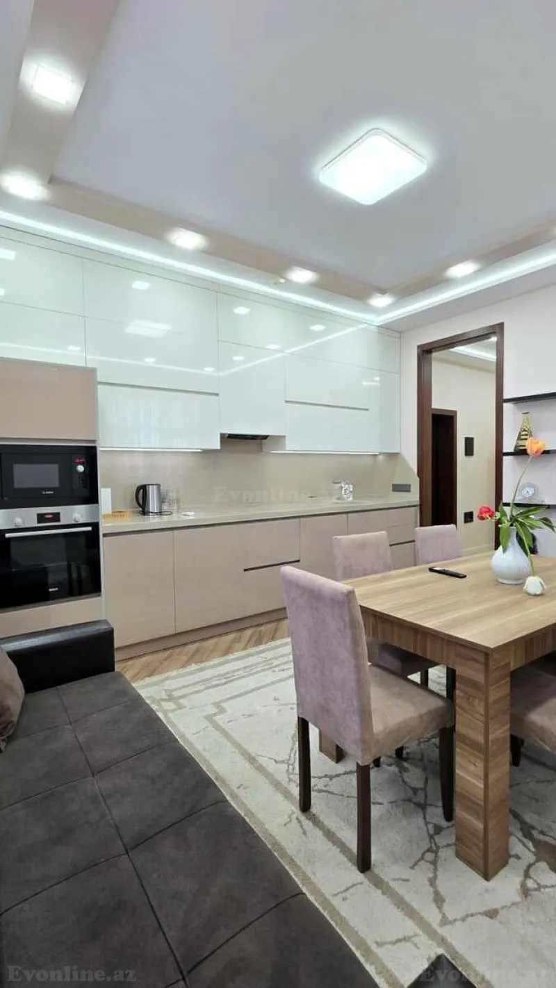 Kirayə verilir 3 otaqlı Mənzil Yeni tikili 70 m² Nərimanov r. - şəkil 5