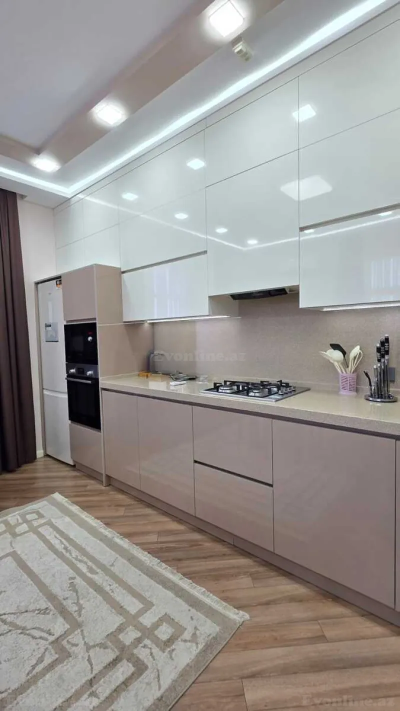 Kirayə verilir 3 otaqlı Mənzil Yeni tikili 70 m² Nərimanov r. - şəkil 6