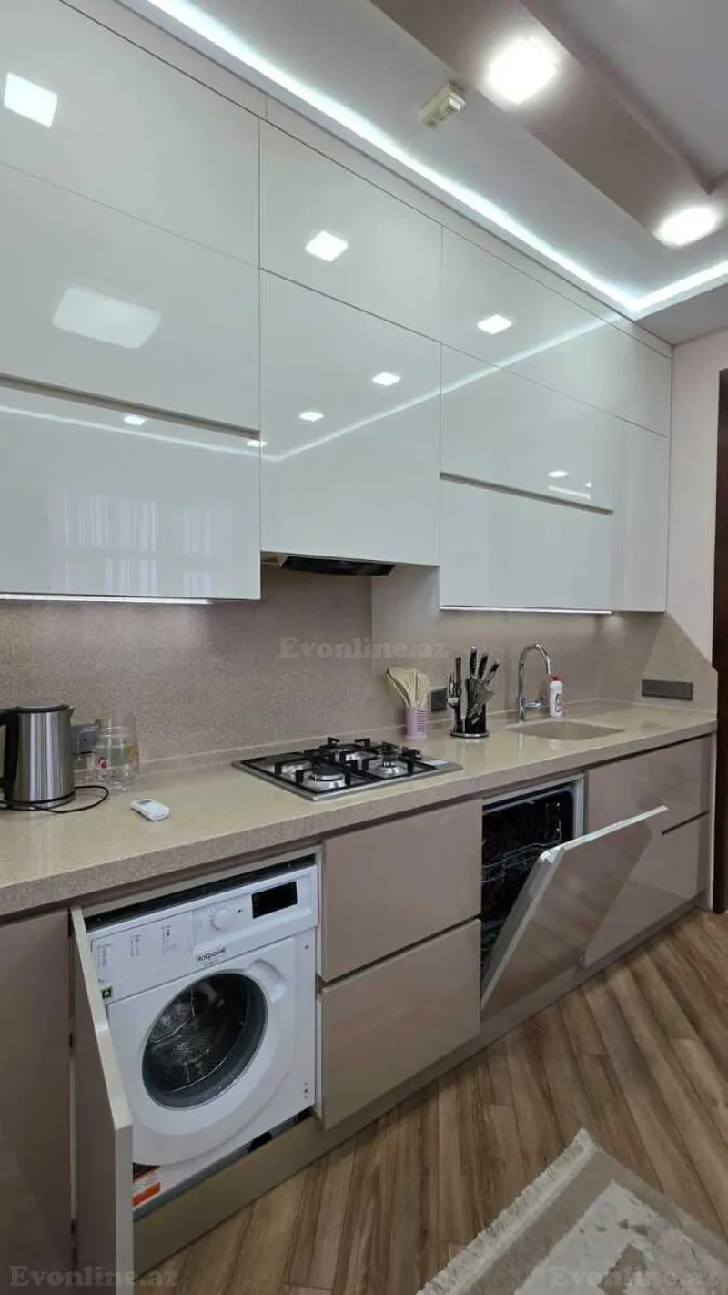 Kirayə verilir 3 otaqlı Mənzil Yeni tikili 70 m² Nərimanov r. - şəkil 7