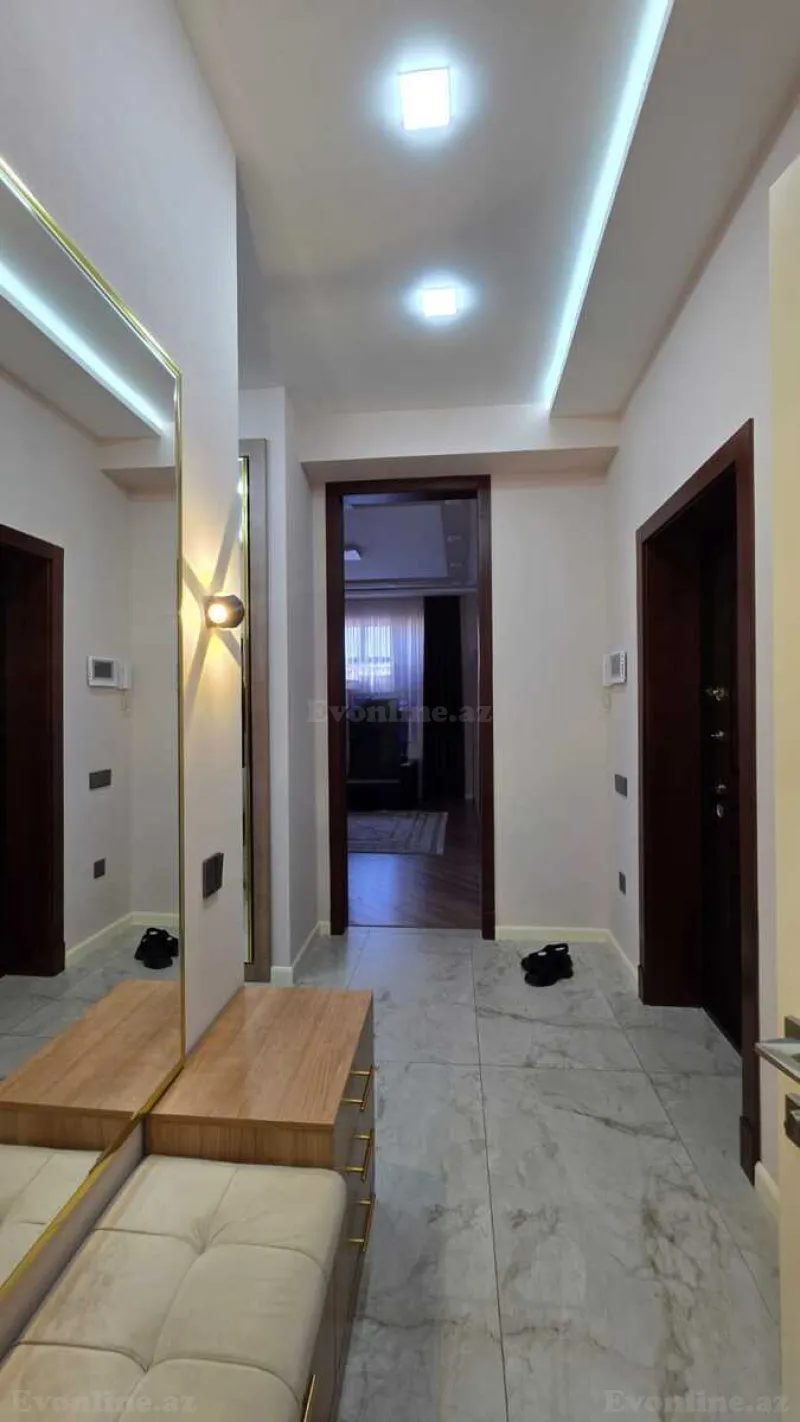 Kirayə verilir 3 otaqlı Mənzil Yeni tikili 70 m² Nərimanov r. - şəkil 10
