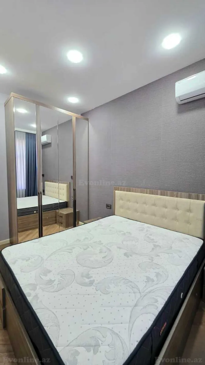 Kirayə verilir 3 otaqlı Mənzil Yeni tikili 70 m² Nərimanov r. - şəkil 12
