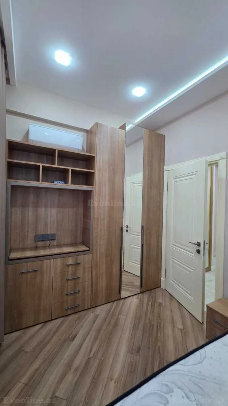 Kirayə verilir 3 otaqlı Mənzil Yeni tikili 70 m² Nərimanov r. - şəkil 18