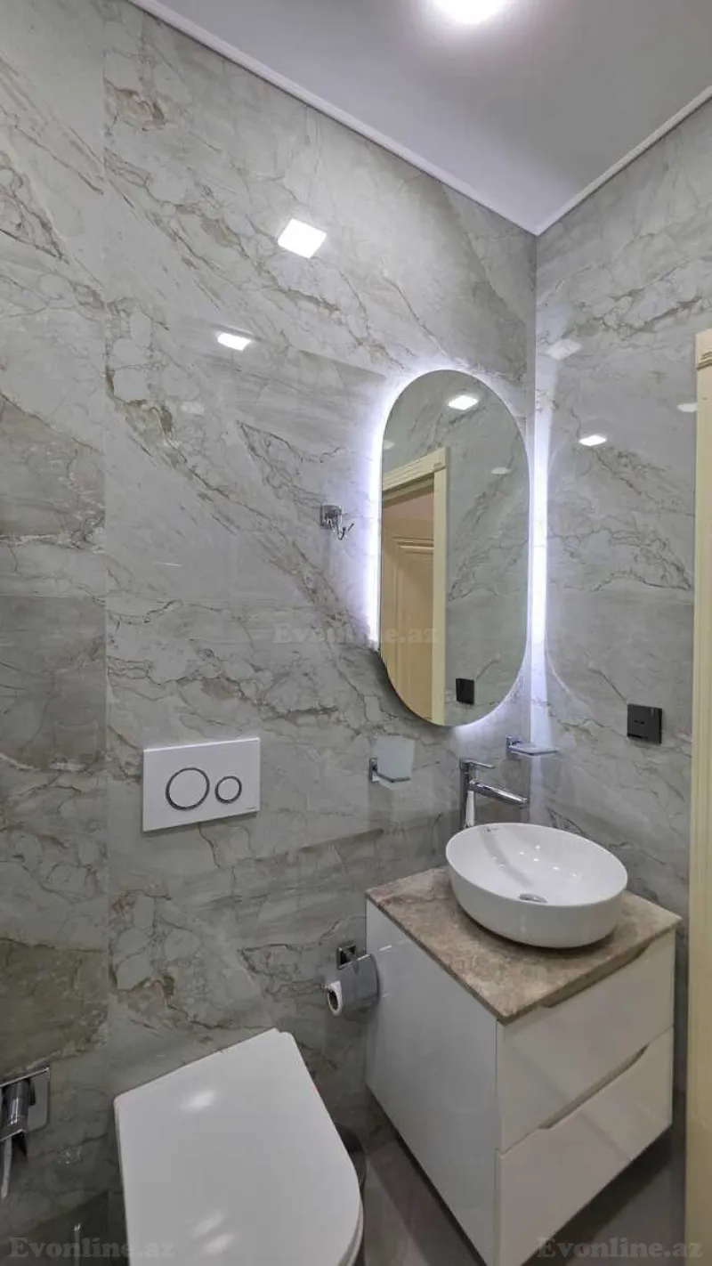Kirayə verilir 3 otaqlı Mənzil Yeni tikili 70 m² Nərimanov r. - şəkil 23