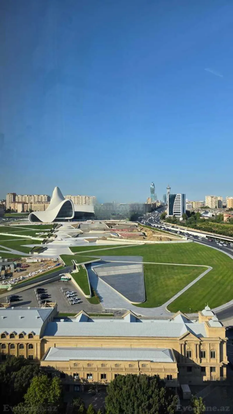 Kirayə verilir 3 otaqlı Mənzil Yeni tikili 70 m² Nərimanov r. - şəkil 27