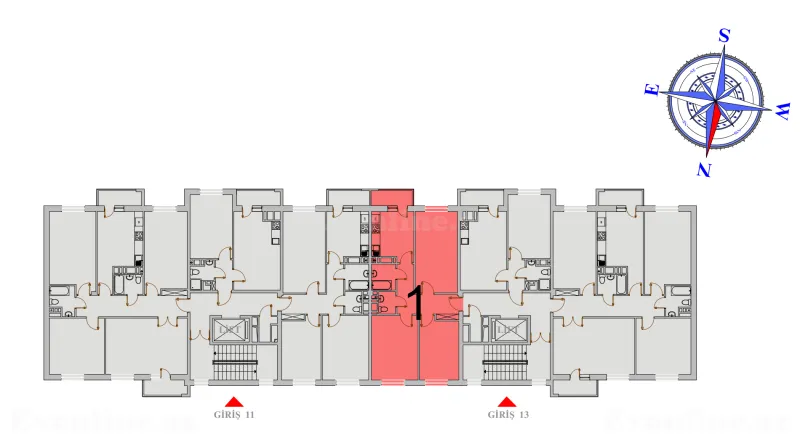 Satılır 3 otaqlı Mənzil Yeni tikili 73 m² Hövsan - şəkil 22