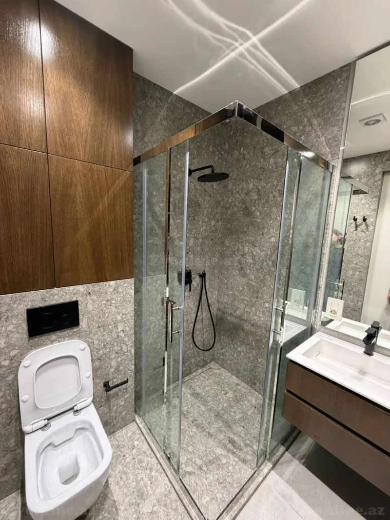 Kirayə verilir 2 otaqlı Mənzil Yeni tikili 95 m² Xətai r. - şəkil 7