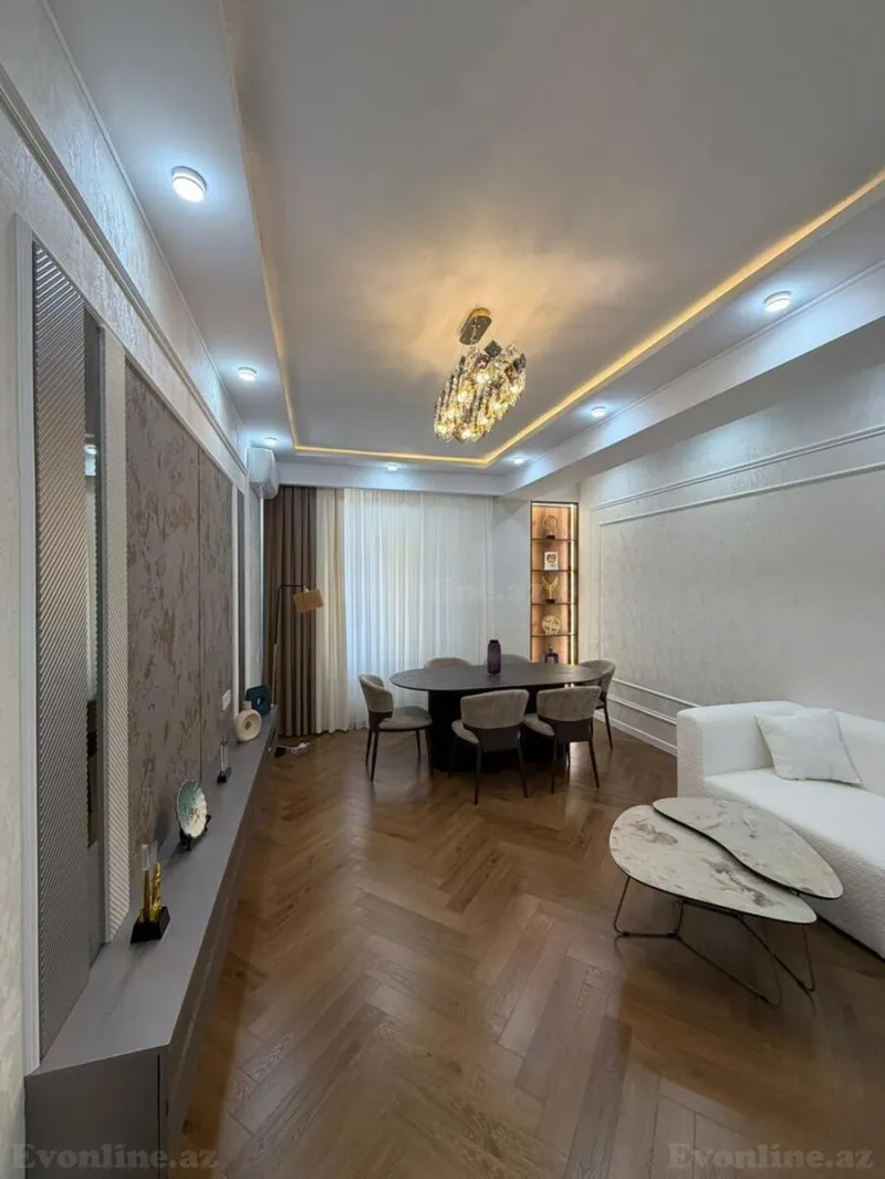 Satılır 2 otaqlı Mənzil Yeni tikili 85 m² Nəsimi r. - şəkil 2