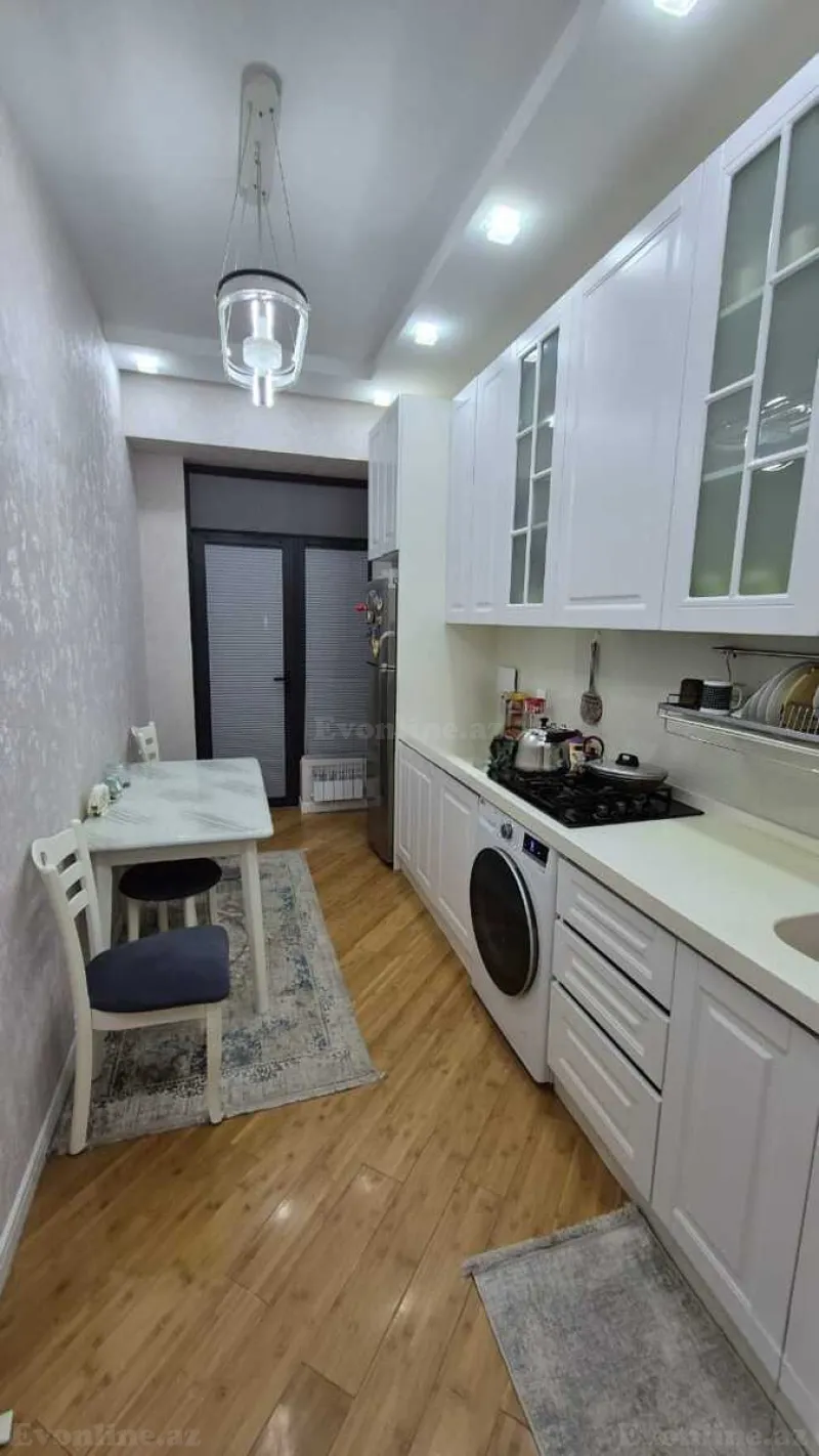 Satılır 3 otaqlı Mənzil Yeni tikili 82 m² Memar Əcəmi m. - şəkil 8
