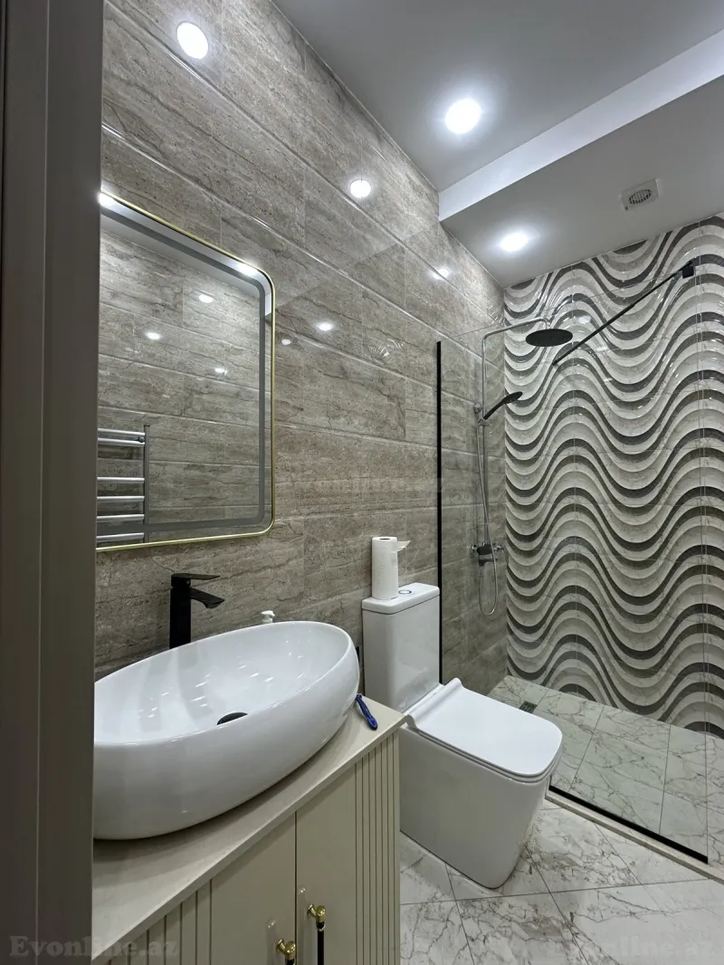 Kirayə verilir 3 otaqlı Mənzil Yeni tikili 82 m² Qara Qarayev m. - şəkil 11