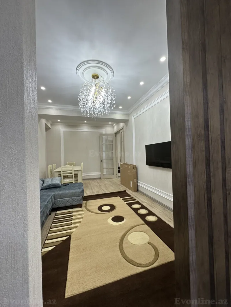 Kirayə verilir 3 otaqlı Mənzil Yeni tikili 82 m² Qara Qarayev m. - şəkil 23