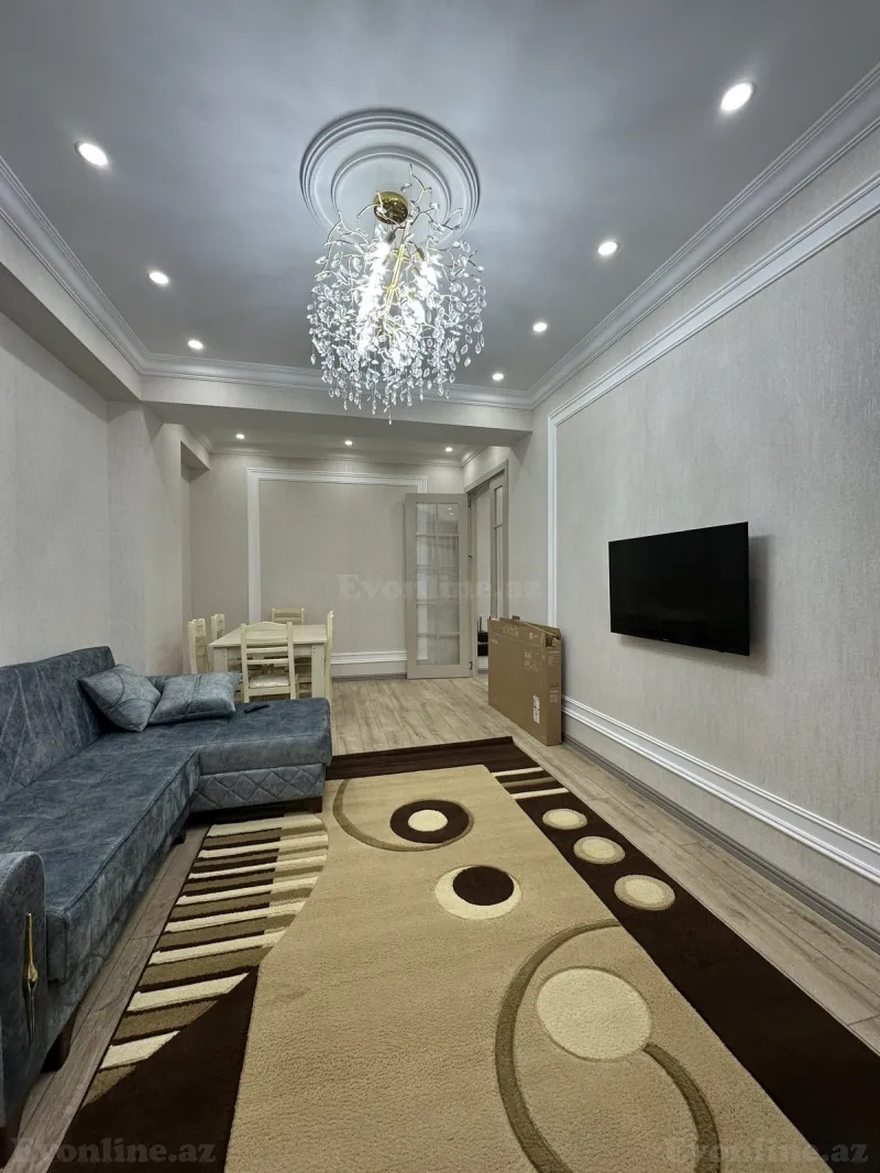 Kirayə verilir 3 otaqlı Mənzil Yeni tikili 82 m² Qara Qarayev m. - şəkil 24