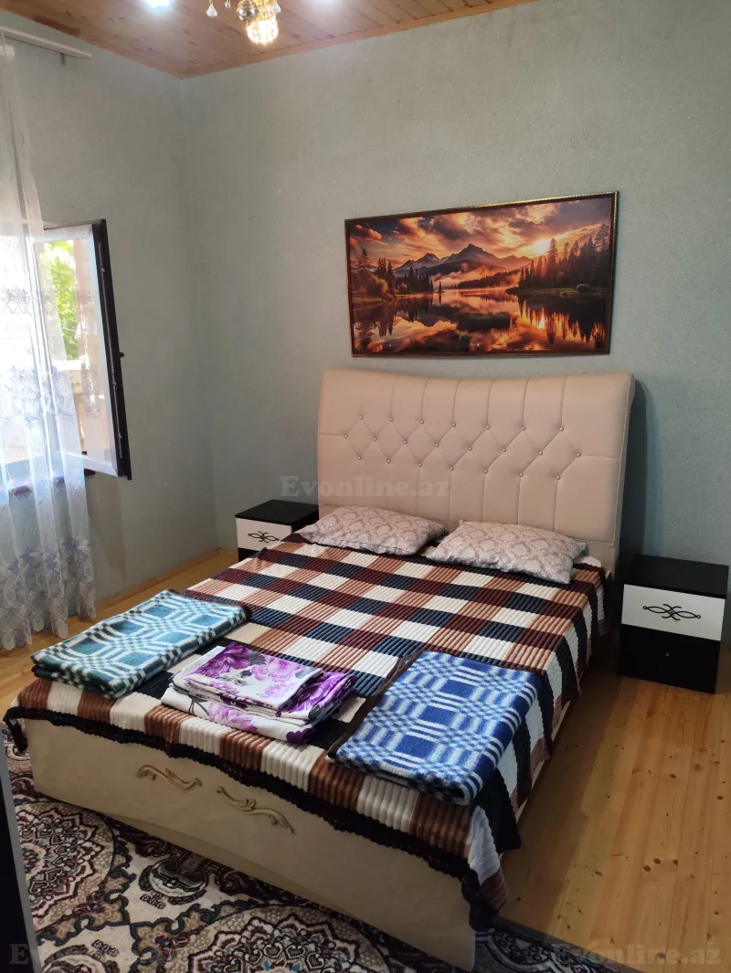 Kirayə verilir 2 otaqlı Həyət evi 50 m² Şəki - şəkil 14