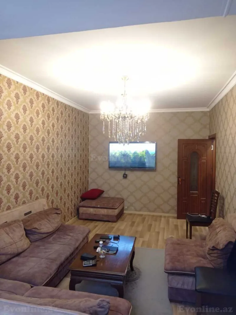 Satılır 3 otaqlı Mənzil Yeni tikili 125 m² İnşaatçılar m. - şəkil 2