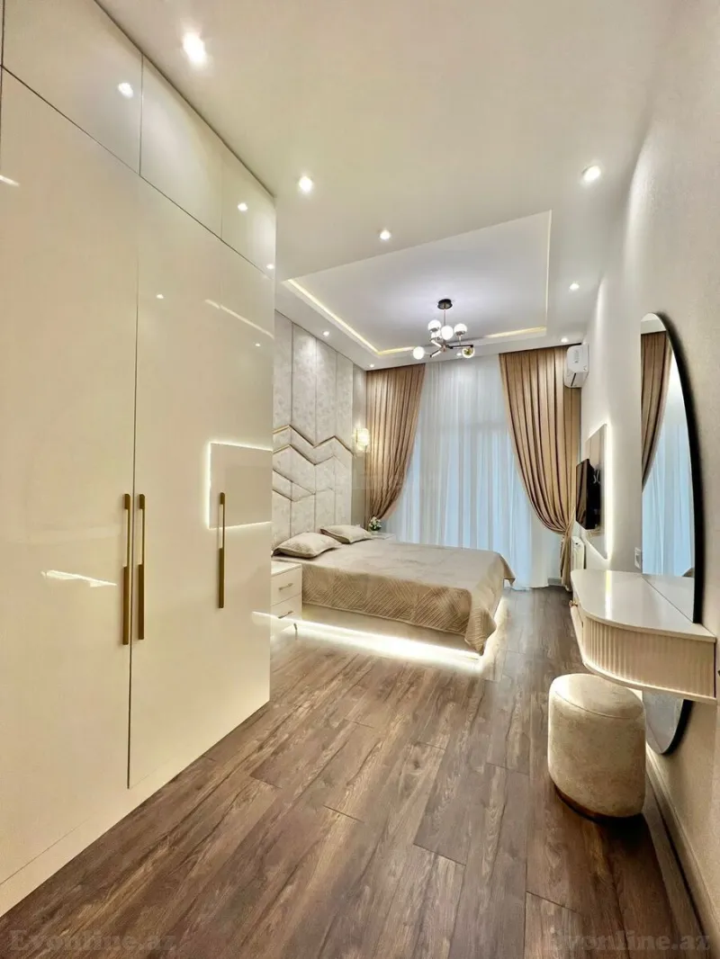 Kirayə verilir 2 otaqlı Mənzil Yeni tikili 65 m² Nəsimi r. - şəkil 2