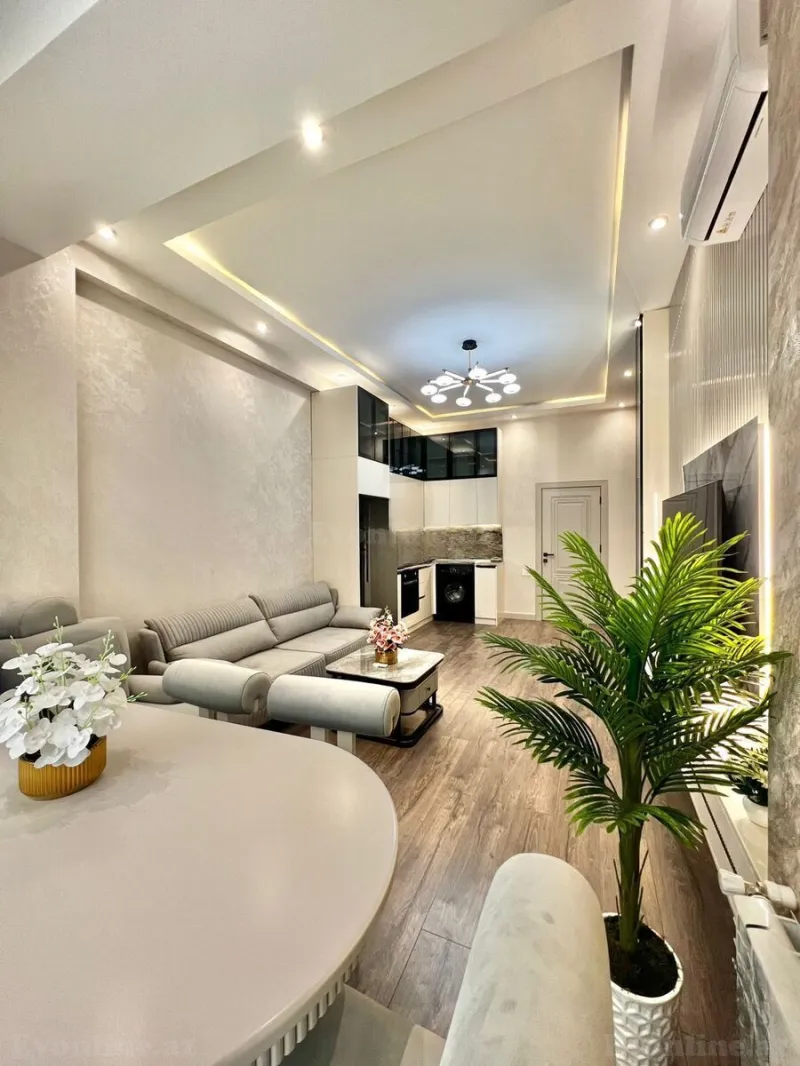 Kirayə verilir 2 otaqlı Mənzil Yeni tikili 65 m² Nəsimi r. - şəkil 7