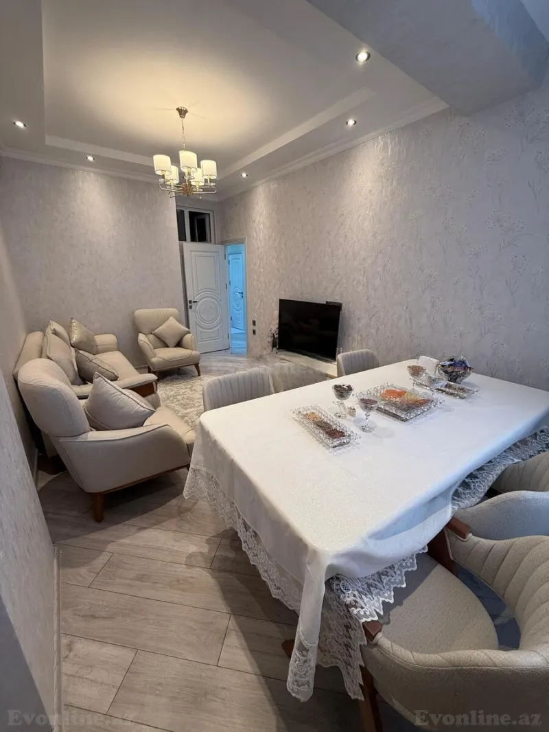 2 otaqlı Mənzil 55 m² Əhmədli Satılır