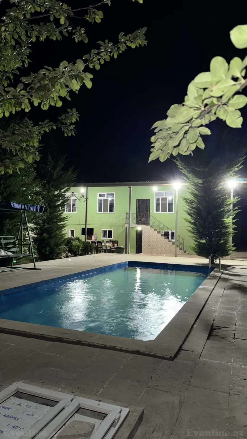 Kirayə verilir 5 otaqlı Həyət evi 150 m² Qəbələ - şəkil 5