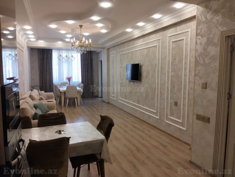 Kirayə verilir 3 otaqlı Mənzil Yeni tikili 95 m² Gənclik m. - şəkil 3